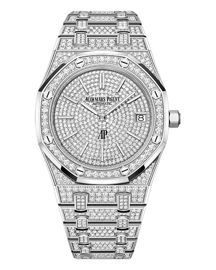 Audemars Piguet Code 11:59 15210OR.OO.A002CR.01 18-carat pink gold case on a hand-stitched alligator leather strap with pink gold pin buckle