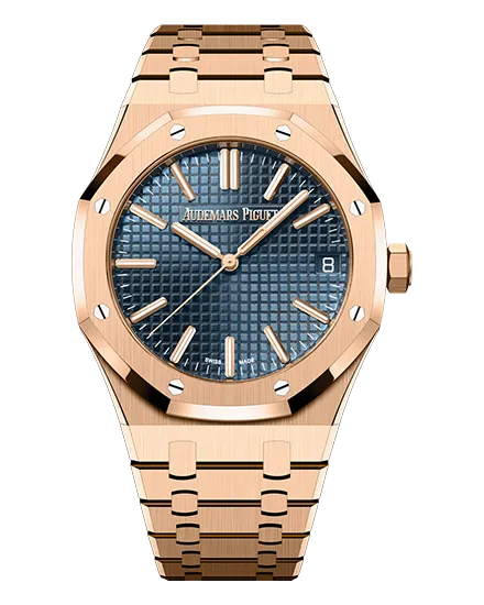 Audemars Piguet Royal Oak Selfwinding 41mm 15510OR.OO.1320OR.03 18-carat pink (rose) gold case and integrated bracelet