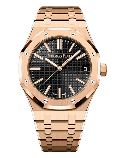Audemars Piguet Royal Oak Selfwinding 41mm 15510OR.OO.1320OR.04 18-carat pink (rose) gold case and integrated bracelet