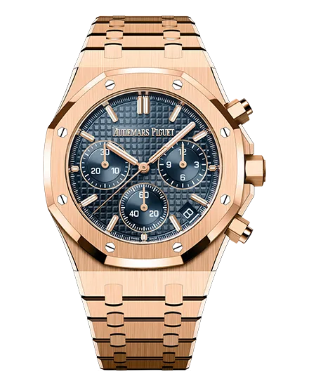 Audemars Piguet Royal Oak Chronograph 41mm 26240OR.OO.1320OR.05 18-carat pink gold case and integrated bracelet