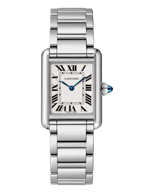 Cartier Tank Must Small WSTA0051 Stainless steel case and interchangeable steel bracelet