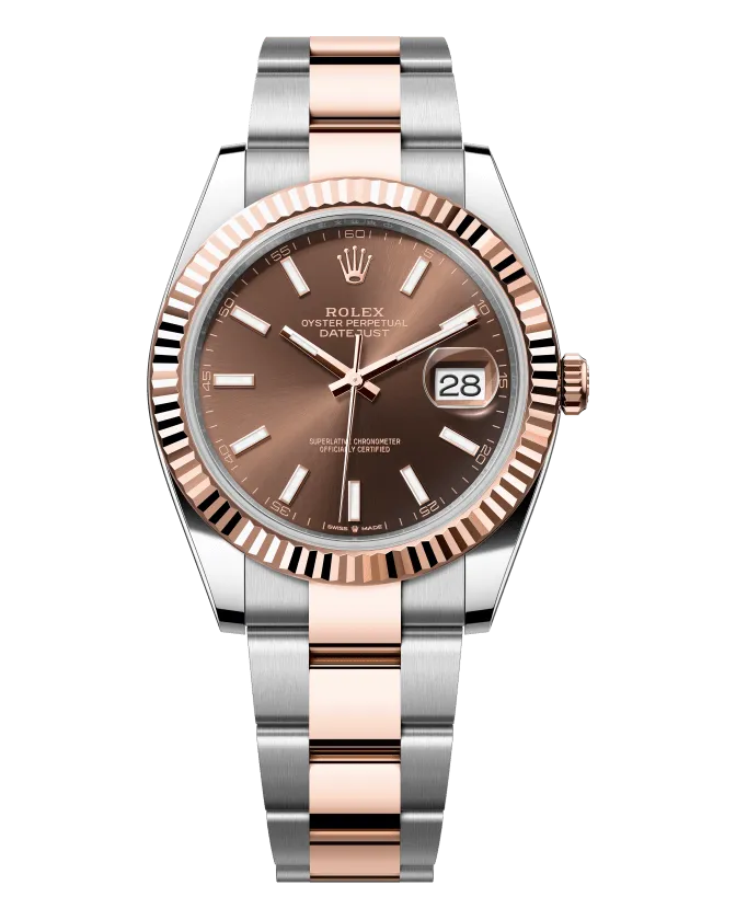 Rolex Datejust 126331 Oystersteel & 18ct Everose Gold