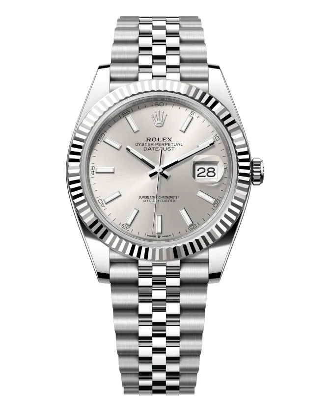 Rolex Datejust 41 126334 White Rolesor — Oystersteel with 18ct white gold