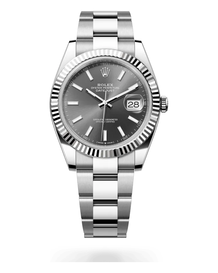 Rolex Datejust 41 126334 White Rolesor — Oystersteel with 18ct white gold