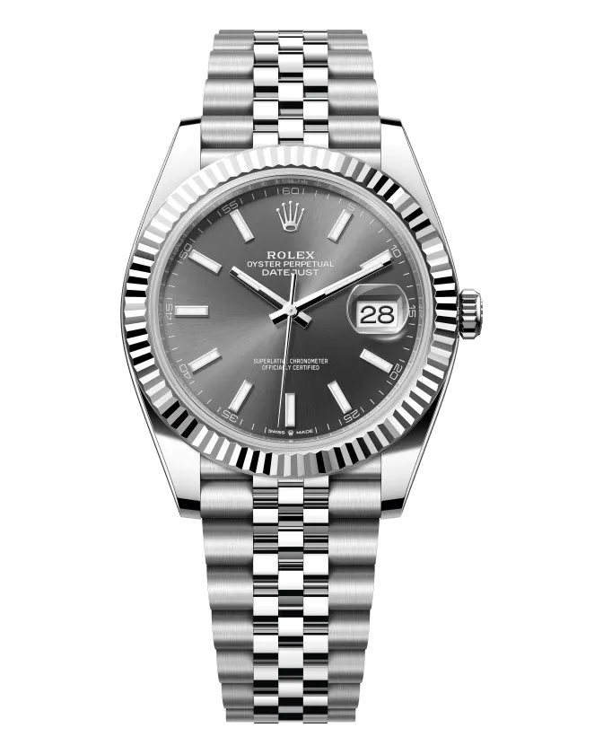 Rolex Datejust 41 126334 White Rolesor — Oystersteel with 18ct white gold