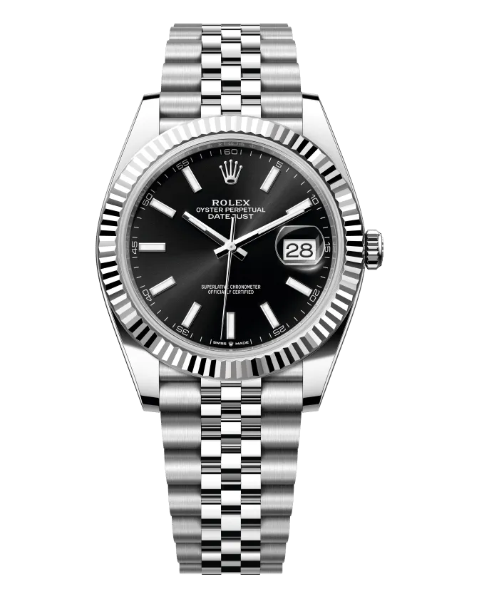 Rolex Datejust 41 126334 White Rolesor — Oystersteel with 18ct white gold