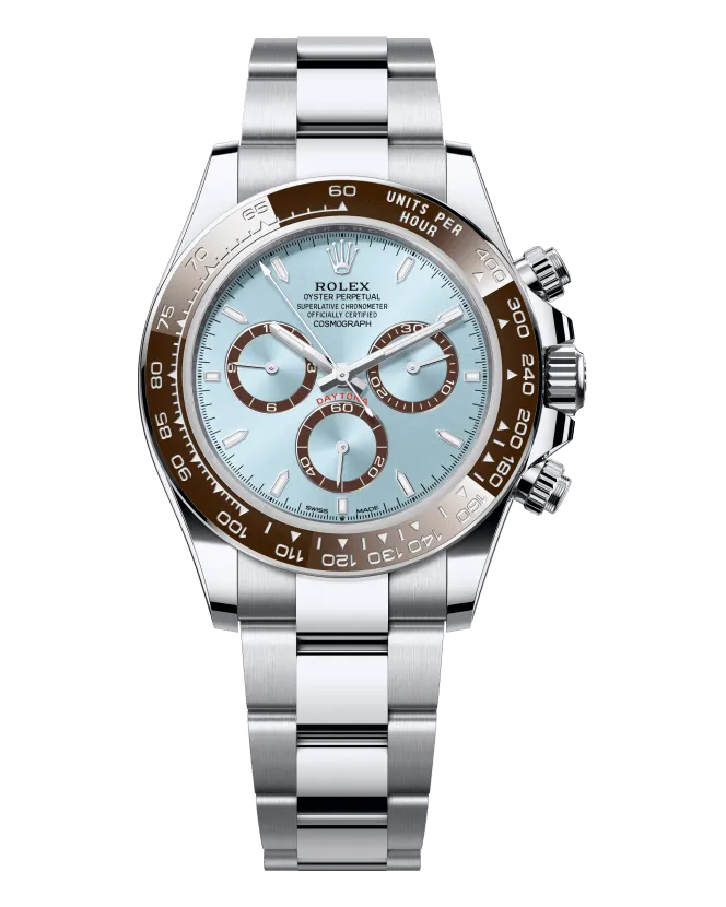 Rolex Daytona 126506 950 platinum case and Oyster bracelet
