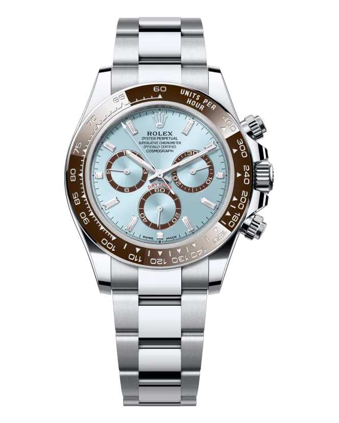 Rolex Daytona 126506 950 platinum case and Oyster bracelet