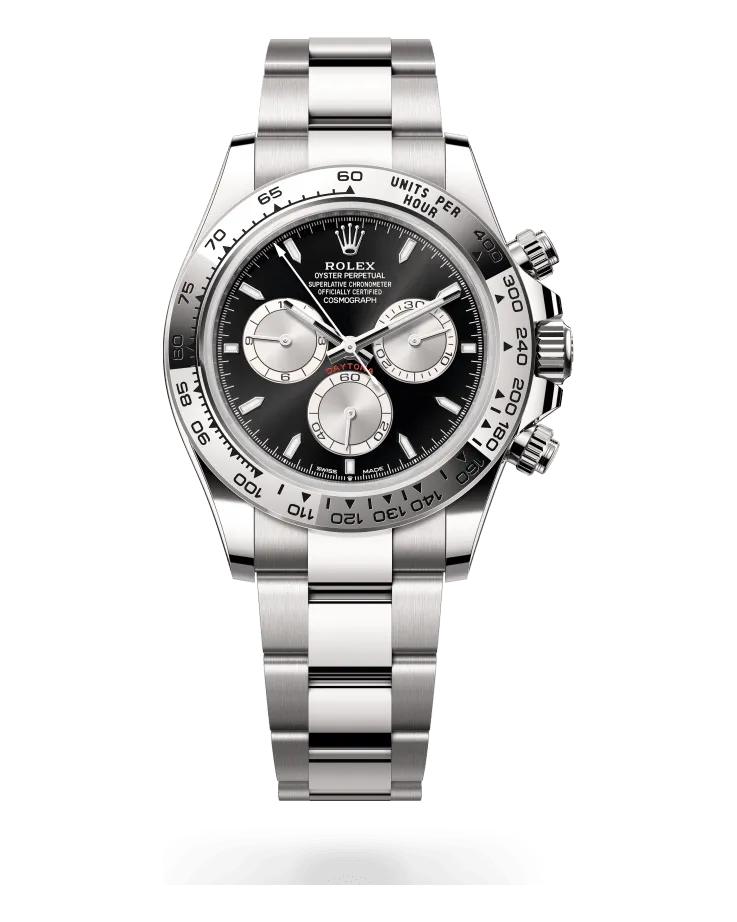 Rolex Daytona 126509 18k white gold case and Oyster bracelet