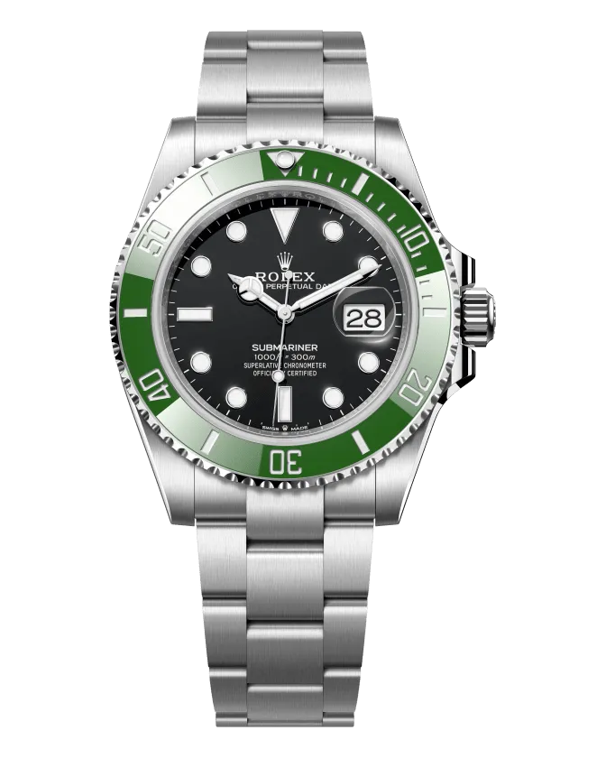 Rolex Submariner Date 126610LV Oystersteel case and Oyster bracelet