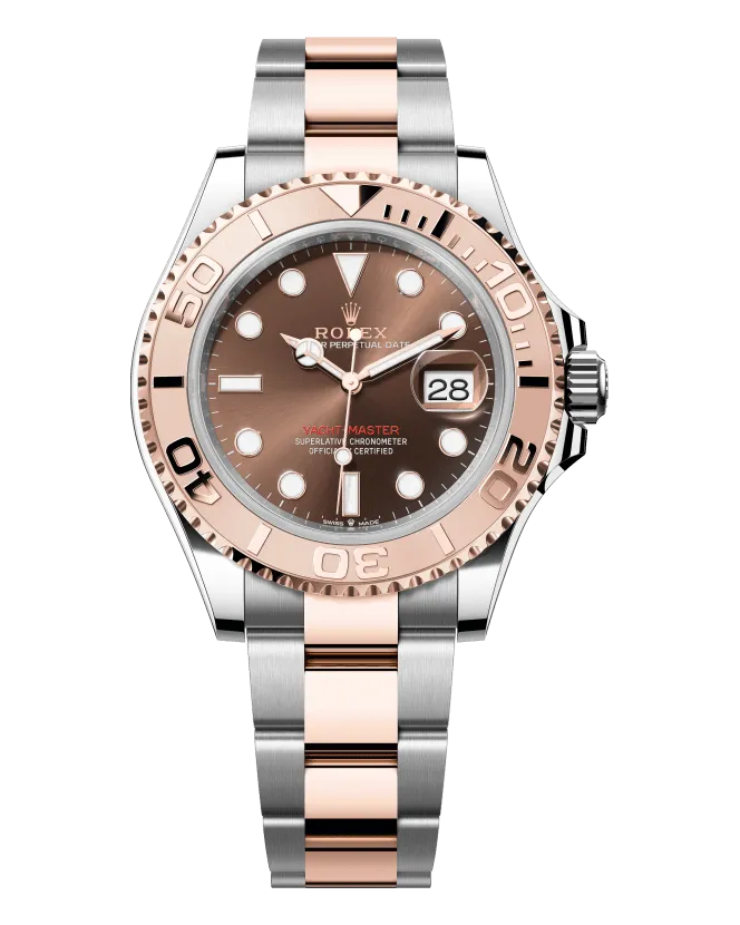 Rolex Yacht-Master 40 126621 Everose Rolesor: Oystersteel case and 18ct Everose gold; Everose Rolesor Oyster bracelet