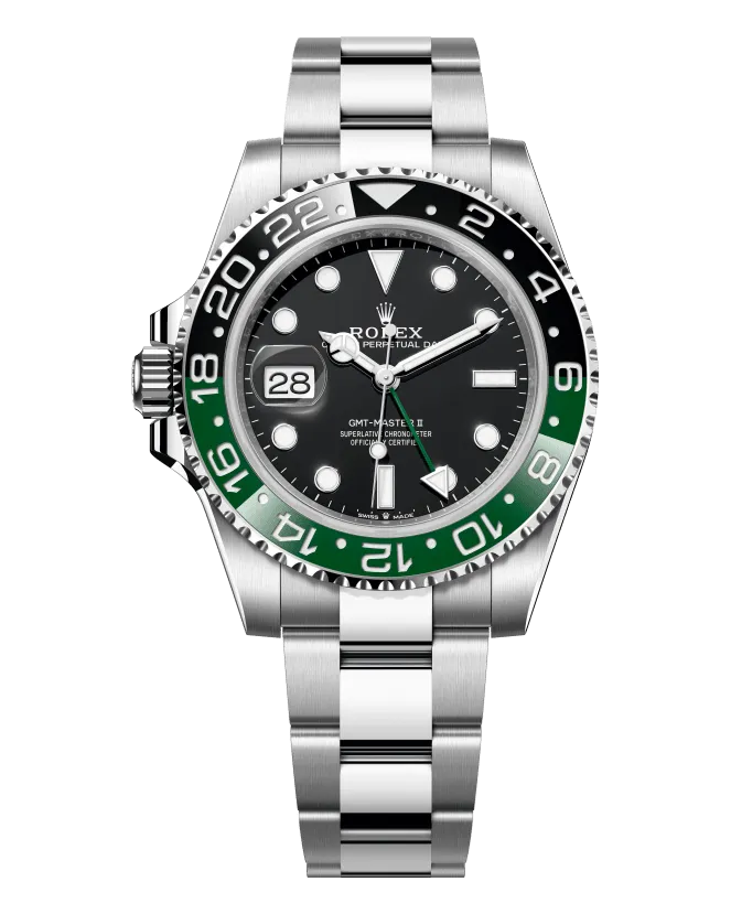 Rolex GMT-Master II 126720VTNR Oystersteel case and bracelet (Jubilee or Oyster)