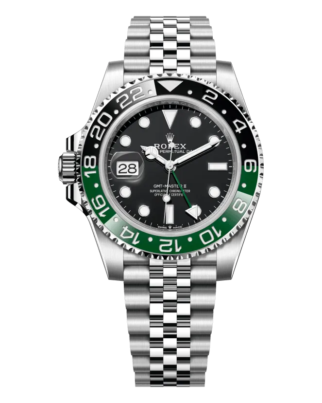 Rolex GMT-Master II 126720VTNR Oystersteel case and bracelet (Jubilee or Oyster)