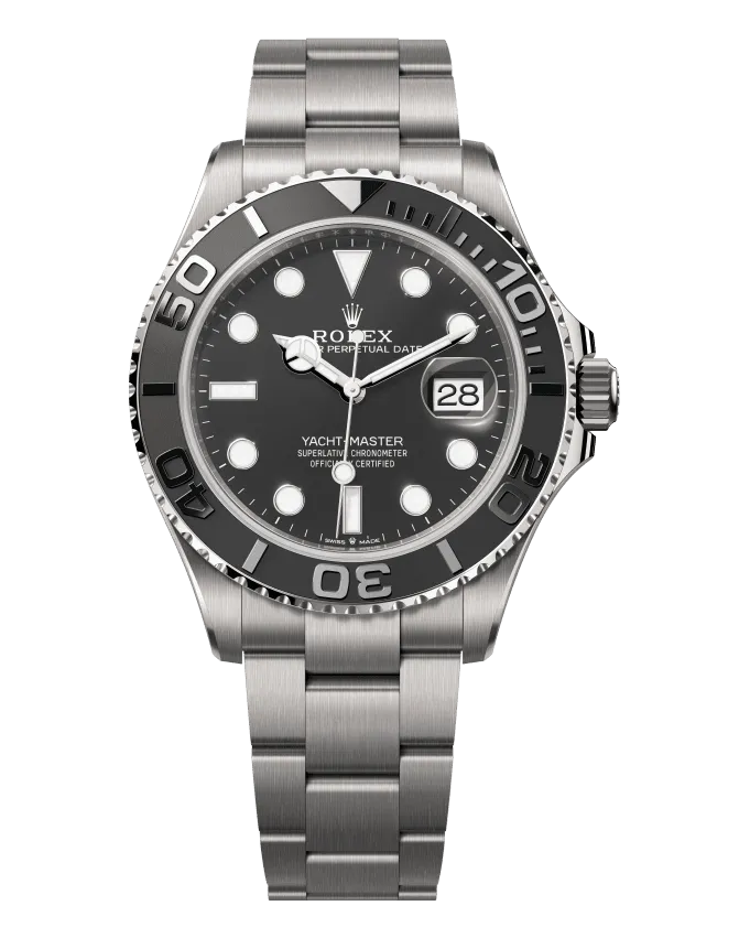 Rolex Yacht-Master 42 226627 RLX titanium (Grade 5) case on a full titanium Oyster bracelet with Oysterlock clasp