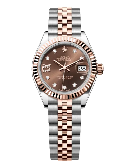 Rolex Lady-Datejust 279171 Oystersteel & 18ct Everose Gold