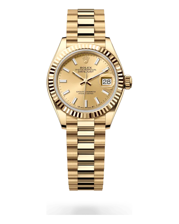 Rolex Lady-Datejust 279178 18ct Yellow Gold